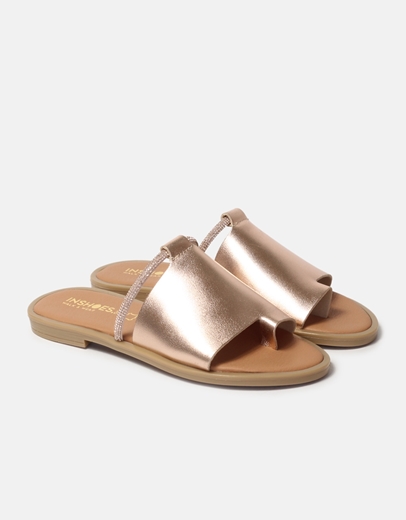 Εικόνα της Σανδάλια Ελληνικής κατασκευής με φάσα και strass Χαλκός