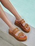 Εικόνα από Δερμάτινα flatforms μονόχρωμα Ελληνικής κατασκευής Ταμπά