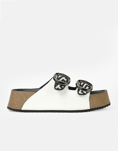 Εικόνα της Flatform Μαίανδρος Ελληνικής Κατασκευής με διπλό τοκά Λευκό