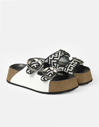 Εικόνα της Flatform Μαίανδρος Ελληνικής Κατασκευής με διπλό τοκά Λευκό