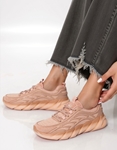 Εικόνα από Γυναικεία sneakers με κυματιστή σόλα Ροζ