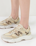 Εικόνα από Sneakers με chunky σόλα και σχέδιο με διχρωμία Λεοπάρ