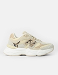 Εικόνα από Sneakers με chunky σόλα και σχέδιο με διχρωμία Λεοπάρ