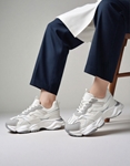 Εικόνα από Γυναικεία sneakers με chunky σόλα Λευκό