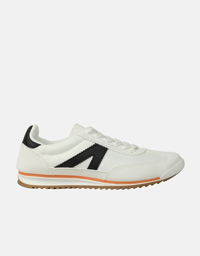 Εικόνα της Γυναικεία sneakers σε απλή γραμμή Λευκό