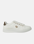 Εικόνα από Basic sneakers με διακοσμητικό από strass Λεοπάρ