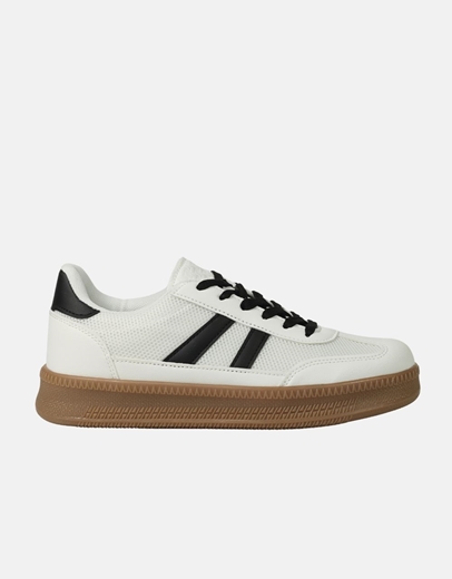 Εικόνα της Γυναικεία sneakers με διπλή σόλα Λευκό