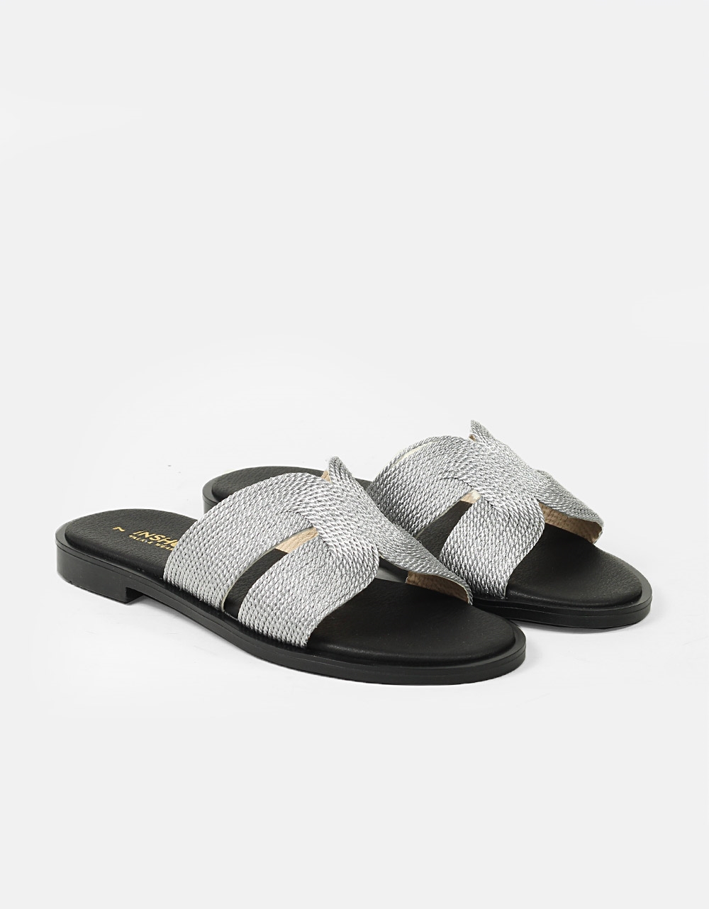 Εικόνα από Σανδάλια δερμάτινα Ελληνικής κατασκευής με ιδιαιίτερη πλέξη Ατσαλί