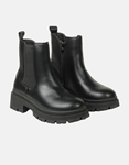 Εικόνα από Chelsea μονόχρωμα μποτάκια με chunky σόλα Μαύρο