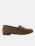 Εικόνα από Δερμάτινα loafers Ελληνικής κατασκευής με ανατομικό πάτο Καφέ