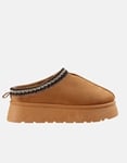 Εικόνα από Suede clogs με διπλή σόλα και γούνινη επένδυση Ταμπά