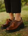 Εικόνα από Γυναικεία loafers σε απλή γραμμή Ταμπά