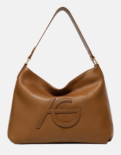 Εικόνα της Χειροποίητη τσάντα ώμου με μοτίβο μαιάνδρου Ταμπά