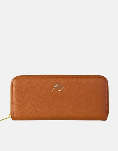 Εικόνα της Χειροποίητο πορτοφόλι με μαίανδρο και φερμουάρ L Ταμπά