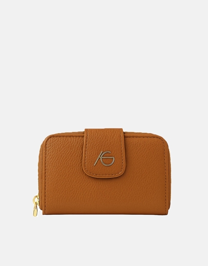 Εικόνα της Χειροποίητο πορτοφόλι με μαίανδρο και μαγνητικό κλιπ Ταμπά