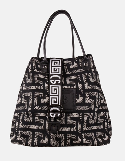 Εικόνα της Xειροποίητη τσάντα χειρός ARIANNA Γκρί