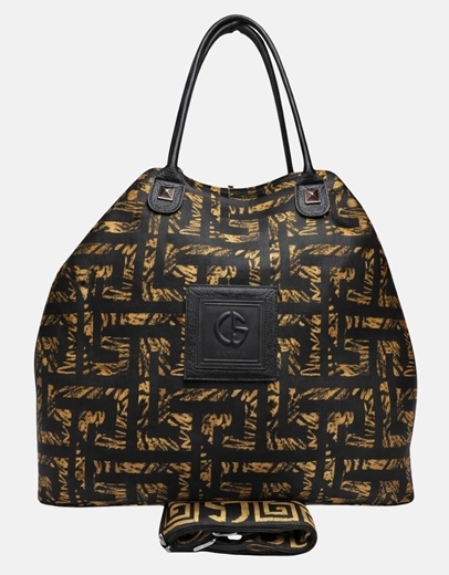 Εικόνα της Xειροποίητη τσάντα χειρός ARIANNA Πορτοκαλί