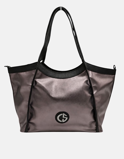 Εικόνα της Xειροποίητη τσάντα χειρός NAUSICA Μωβ