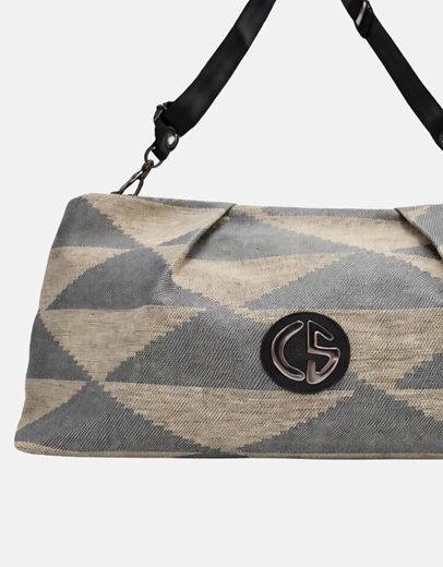 Εικόνα της Xειροποίητη τσάντα χειρός ELYSSE Μπέζ