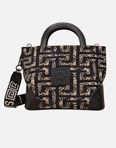 Εικόνα της Xειροποίητη τσάντα χειρός SOPHIA Χρυσό