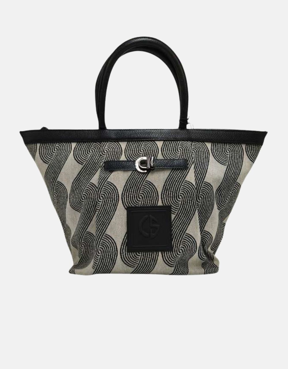 Εικόνα από Xειροποίητη τσάντα χειρός RHODEA Μπέζ