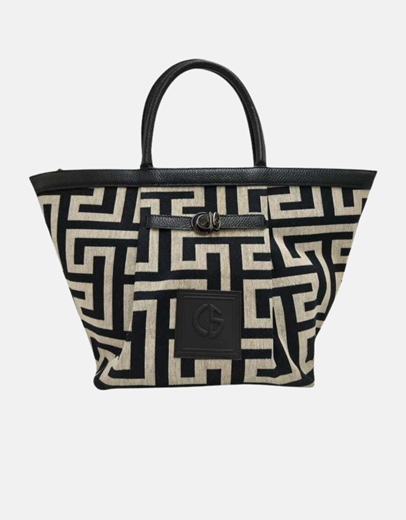 Εικόνα της Xειροποίητη τσάντα χειρός RHODEA Πούρο