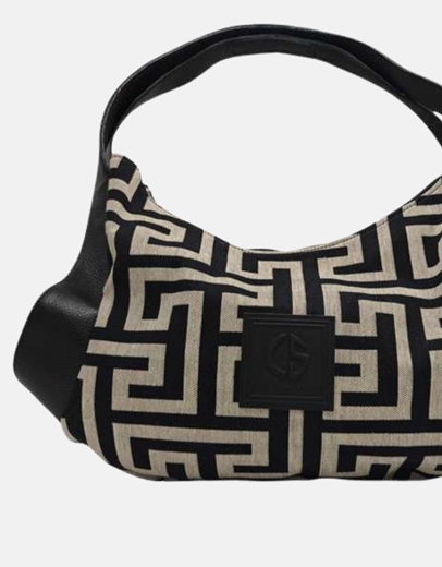 Εικόνα της Xειροποίητη τσάντα χειρός AEGLE Μπέζ