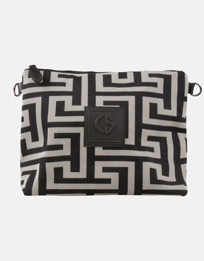 Εικόνα της Τσάντα φάκελος με λουρί ARIADNE Μπέζ