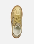 Εικόνα από Γυναικεία sneakers δίπατα με λεπτομέριες animal print Χρυσό