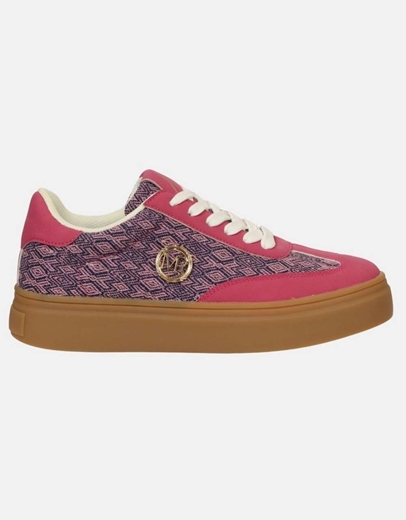 Εικόνα της Γυναικεία sneakers δίπατα με ιδιαίτερο σχέδιο Φούξια