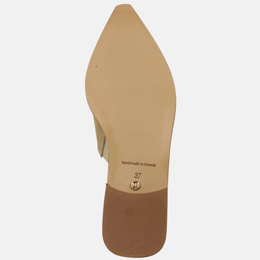 Εικόνα της Δερμάτινα mules suede Ελληνικής Κατασκευής