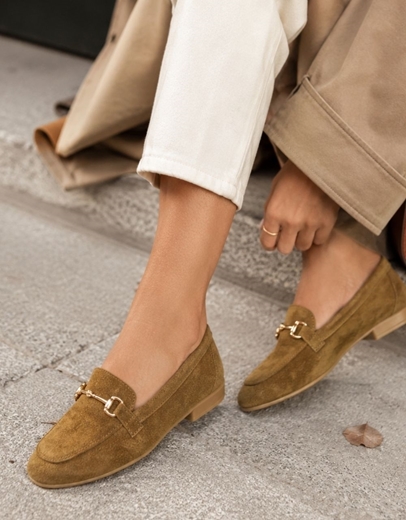 Εικόνα της Δερμάτινα loafers Ελληνικής κατασκευής με ανατομικό πάτο Ταμπά