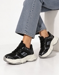 Εικόνα από Γυναικεία sneakers με chunky σόλα Μαύρο