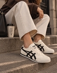 Εικόνα από Γυναικεία sneakers με γραμμικό σχέδιο Λευκό/Μαύρο